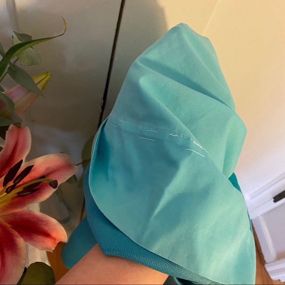 60’s VTG Turquoise Sheath Dress Plus Size Handsewn - Picture 3 of 8